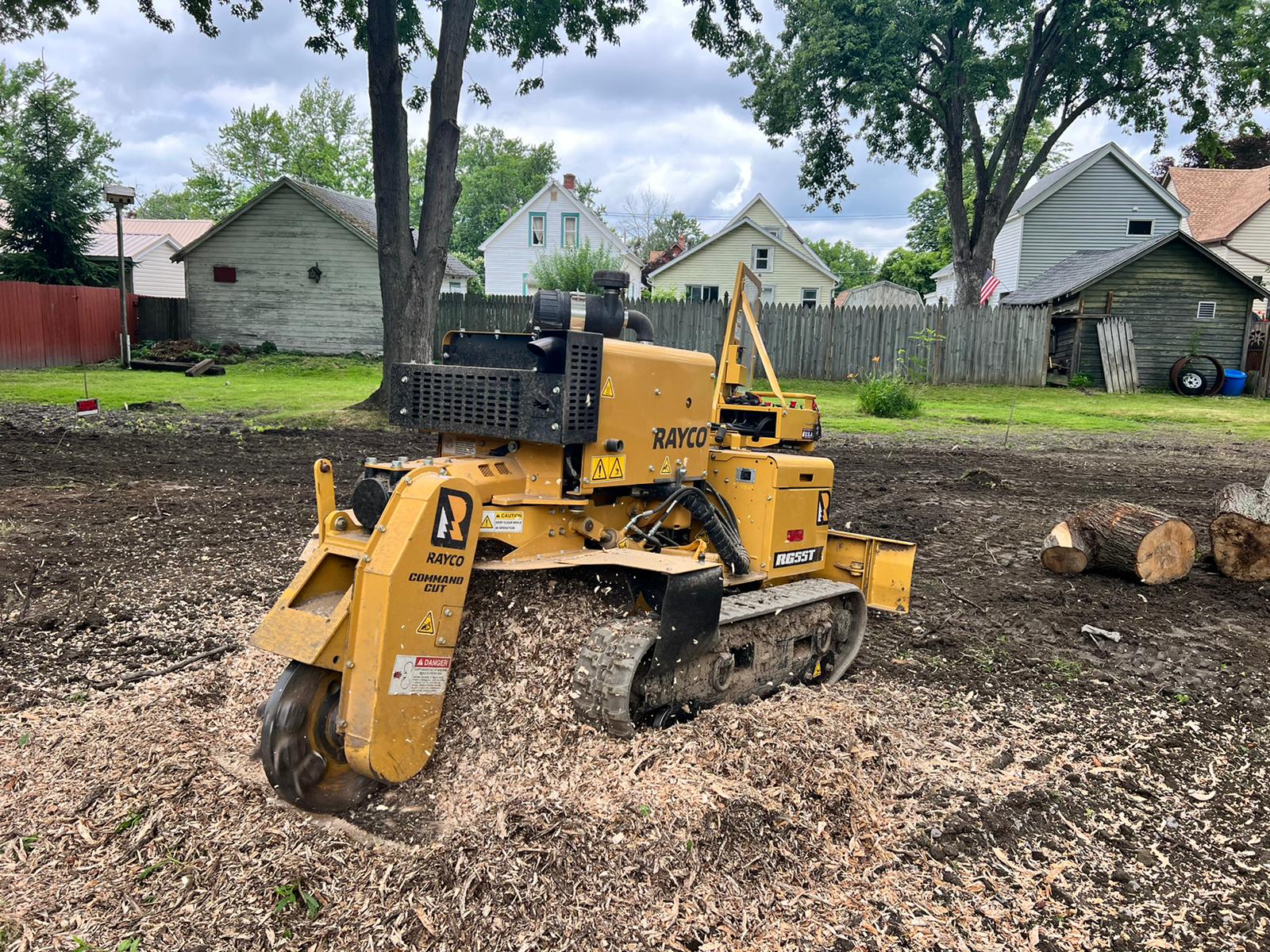 stump grinding service in Buffalo NY